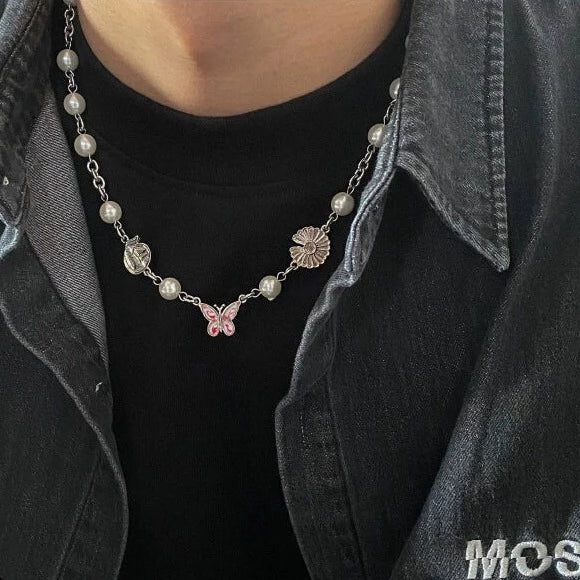 S8 No. 272 Butterfly Necklace