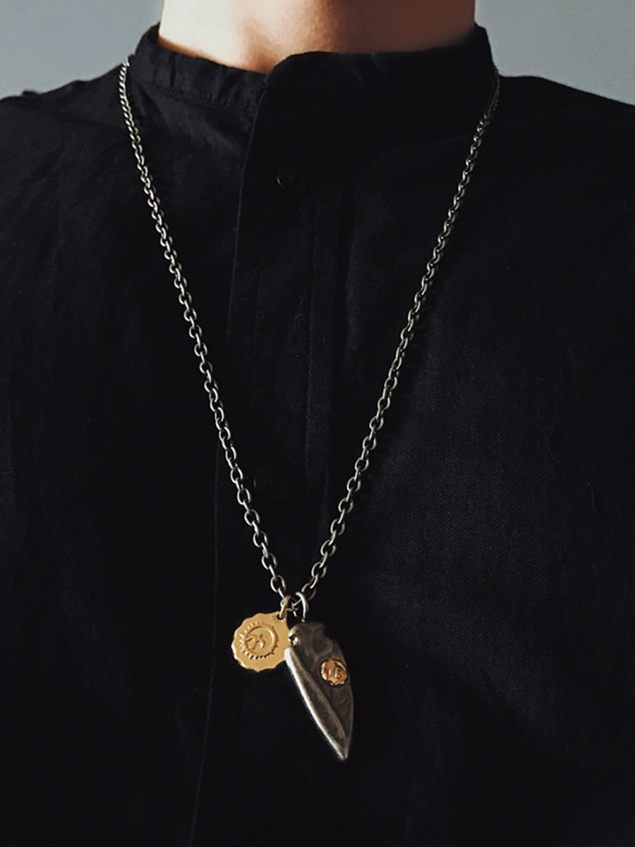 S8 No. 330 Sun And Arrow Necklace