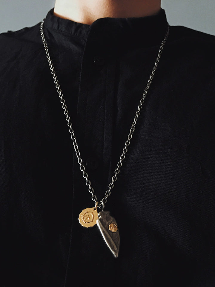 S8 No. 330 Sun And Arrow Necklace