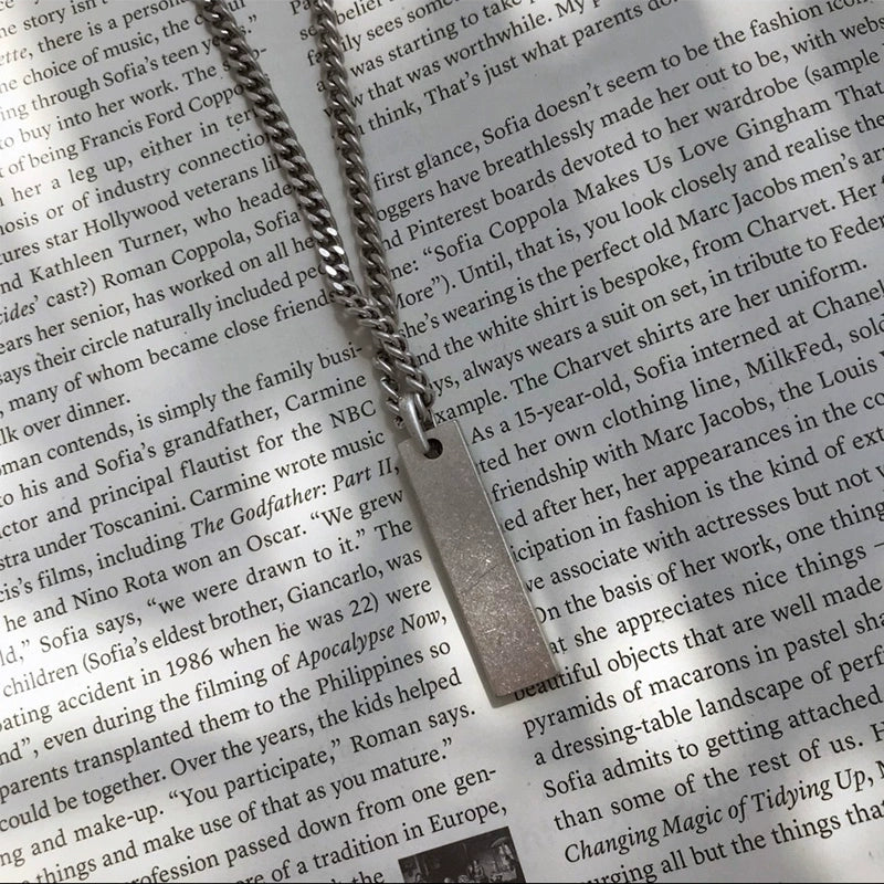 S8 No. 274 Bar Necklace