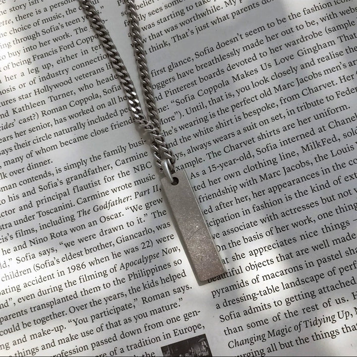 S8 No. 274 Bar Necklace