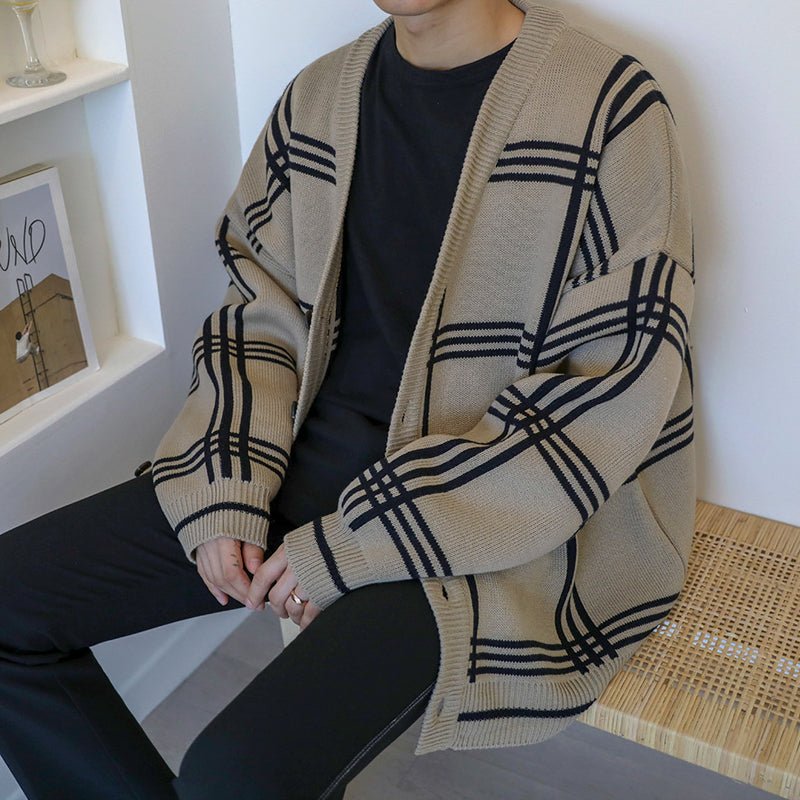 KC No. 151 LINED CARDIGAN |MO - KŌSEI COLLECTIVE コーセイコレクティブ|Korean Fashion|Japanese Fashion|Asian Fashion| Asian Jewelry