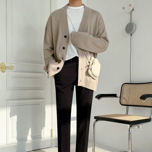 KC No. 153 KNITTED CARDIGAN |MO - KŌSEI COLLECTIVE コーセイコレクティブ|Korean Fashion|Japanese Fashion|Asian Fashion| Asian Jewelry