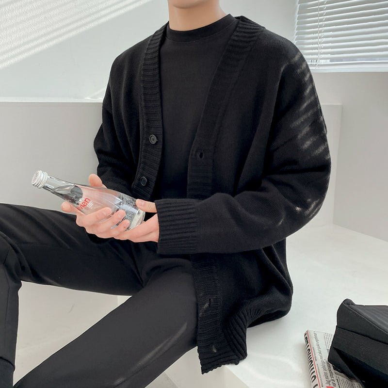 KC No. 153 KNITTED CARDIGAN |MO - KŌSEI COLLECTIVE コーセイコレクティブ|Korean Fashion|Japanese Fashion|Asian Fashion| Asian Jewelry